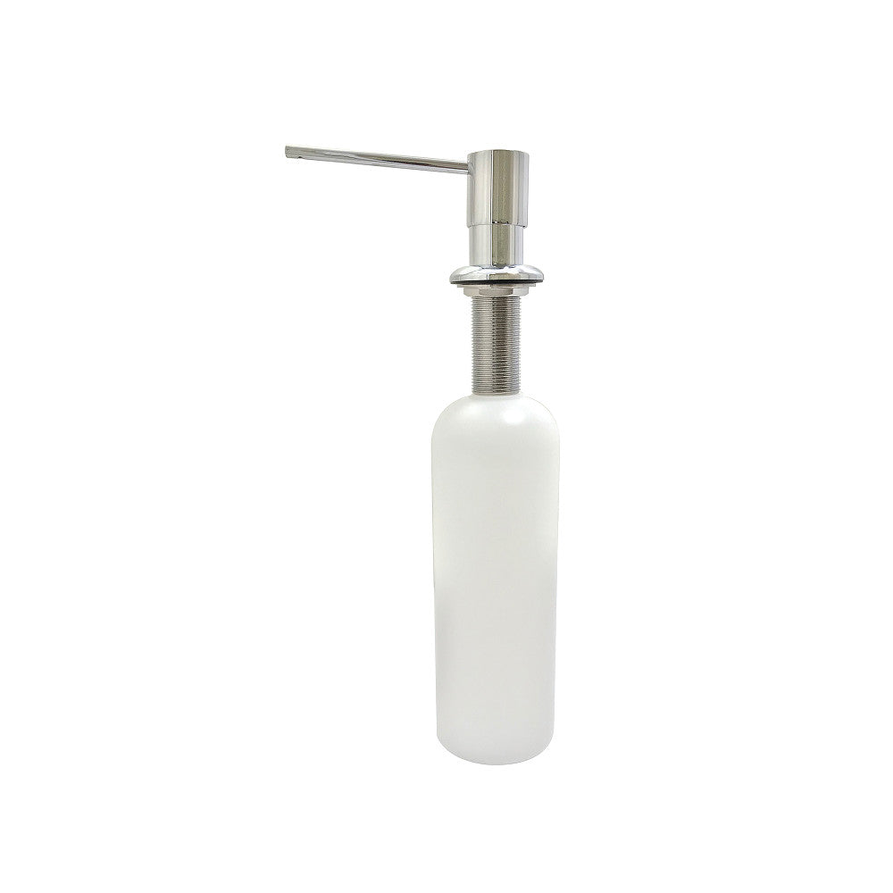 Kingston Brass SD3711 Naples 17 oz Soap Dispenser With Straight Nozzle, Polished Chrome - BNGBath
