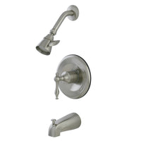 Thumbnail for Kingston Brass KB1638NL Tub and Shower Faucet, Brushed Nickel - BNGBath