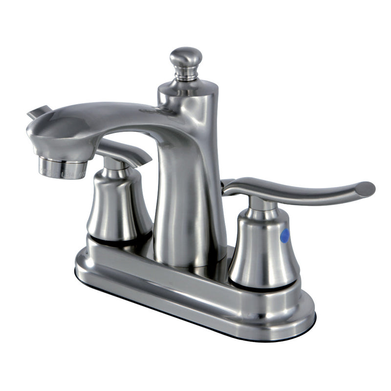 Kingston Brass FB7628JL 4 in. Centerset Bathroom Faucet, Brushed Nickel - BNGBath