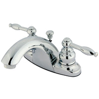Thumbnail for Kingston Brass KB7641KL 4 in. Centerset Bathroom Faucet, Polished Chrome - BNGBath