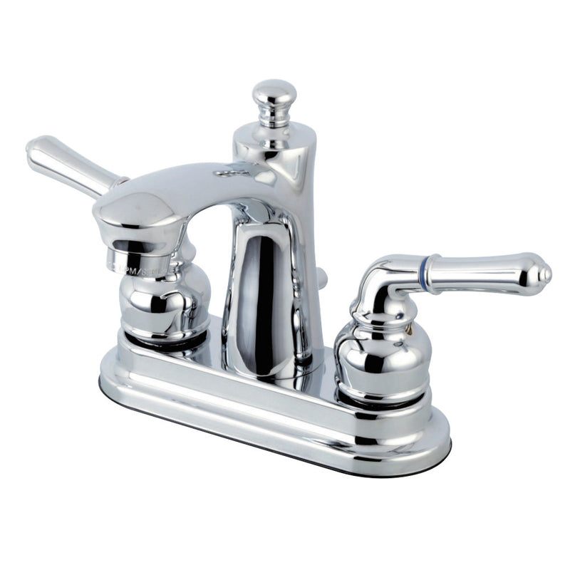Kingston Brass FB7621NML 4 in. Centerset Bathroom Faucet, Polished Chrome - BNGBath