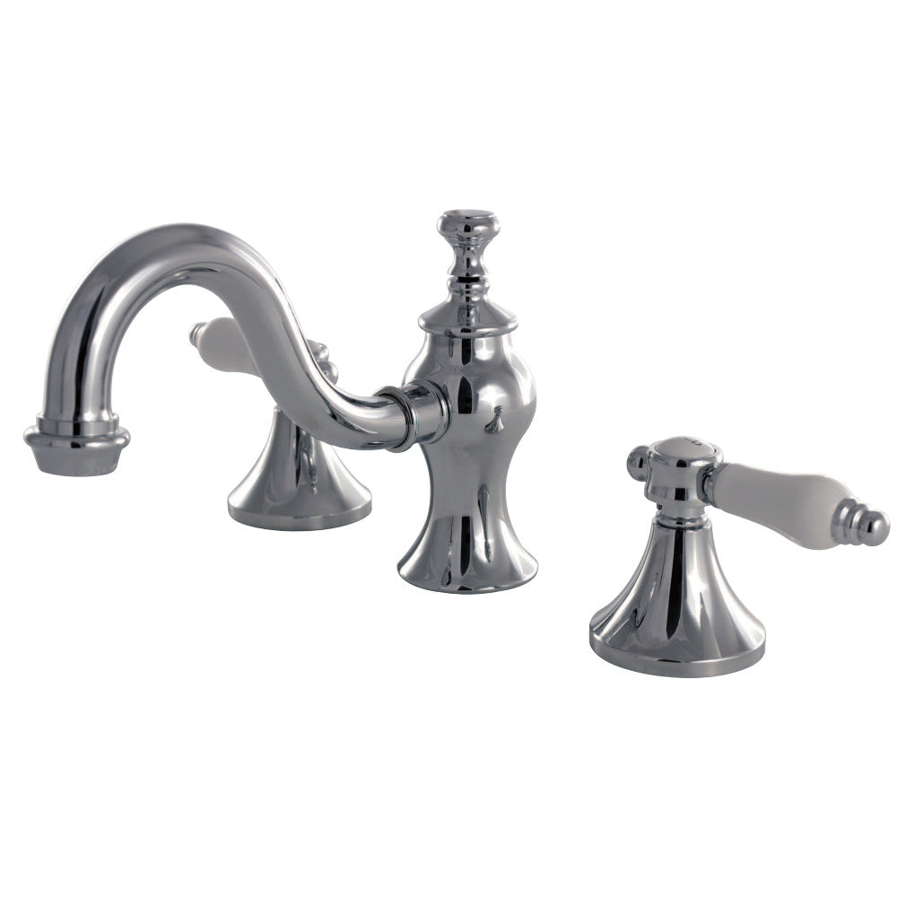 Kingston Brass KC7161BPL 8 in. Widespread Bathroom Faucet, Polished Chrome - BNGBath