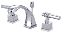 Thumbnail for Kingston Brass KS4941QL Milano Widespread Bathroom Faucet, Polished Chrome - BNGBath