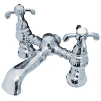 Thumbnail for Kingston Brass CC1134T1 Vintage 7-Inch Deck Mount Tub Faucet, Polished Chrome - BNGBath