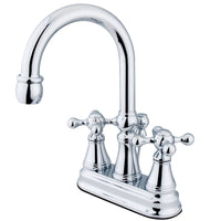 Thumbnail for Kingston Brass KS2611KX 4 in. Centerset Bathroom Faucet, Polished Chrome - BNGBath