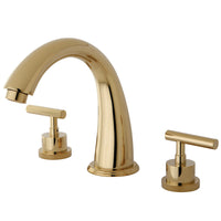 Thumbnail for Kingston Brass KS2362CML Manhattan Roman Tub Faucet, Polished Brass - BNGBath
