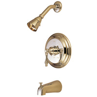 Thumbnail for Kingston Brass KB3632ALT Tub and Shower Trim, Polished Brass - BNGBath