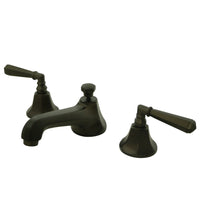 Thumbnail for Kingston Brass KS4465HL 8 in. Widespread Bathroom Faucet, Oil Rubbed Bronze - BNGBath