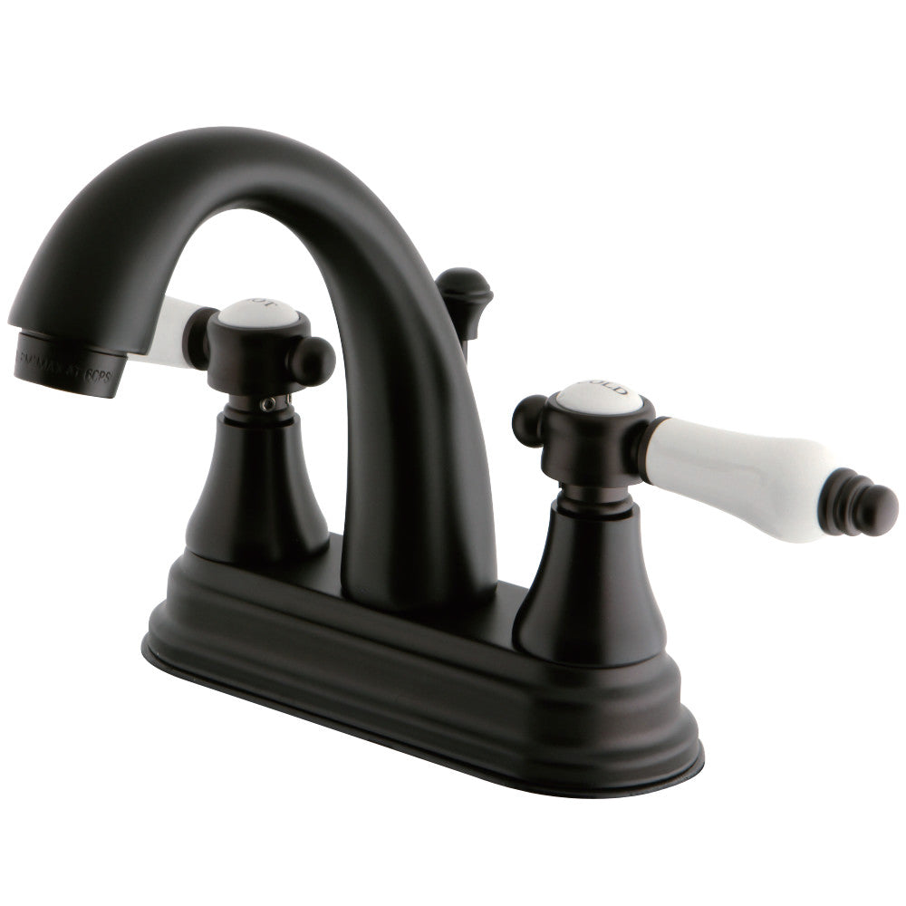 Kingston Brass KS7615BPL 4 in. Centerset Bathroom Faucet, Oil Rubbed Bronze - BNGBath