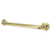 Thumbnail for Kingston Brass DR214182 Milano 18-Inch X 1-1/4-Inch OD Decorative Grab Bar, Polished Brass - BNGBath