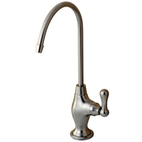 Thumbnail for Kingston Brass KS3198AL Restoration Single Handle Water Filtration Faucet, Brushed Nickel - BNGBath