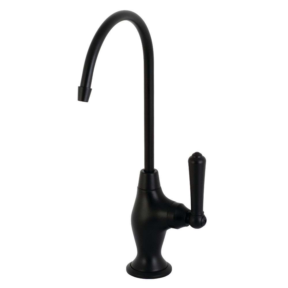 Kingston Brass KS3190NML Magellan Single Handle Water Filtration Faucet, Matte Black - BNGBath
