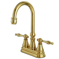 Thumbnail for Kingston Brass KS2492NL Bar Faucet, Polished Brass - BNGBath