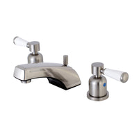 Thumbnail for Kingston Brass KB8928DPL 8 in. Widespread Bathroom Faucet, Brushed Nickel - BNGBath