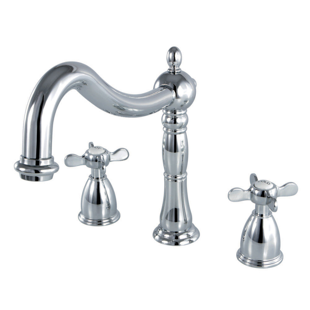 Kingston Brass KS1341BEX Essex Roman Tub Faucet, Polished Chrome - BNGBath