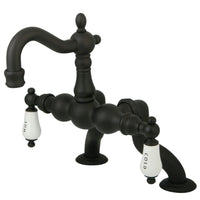 Thumbnail for Kingston Brass CC2003T5 Vintage Clawfoot Tub Faucet, Oil Rubbed Bronze - BNGBath