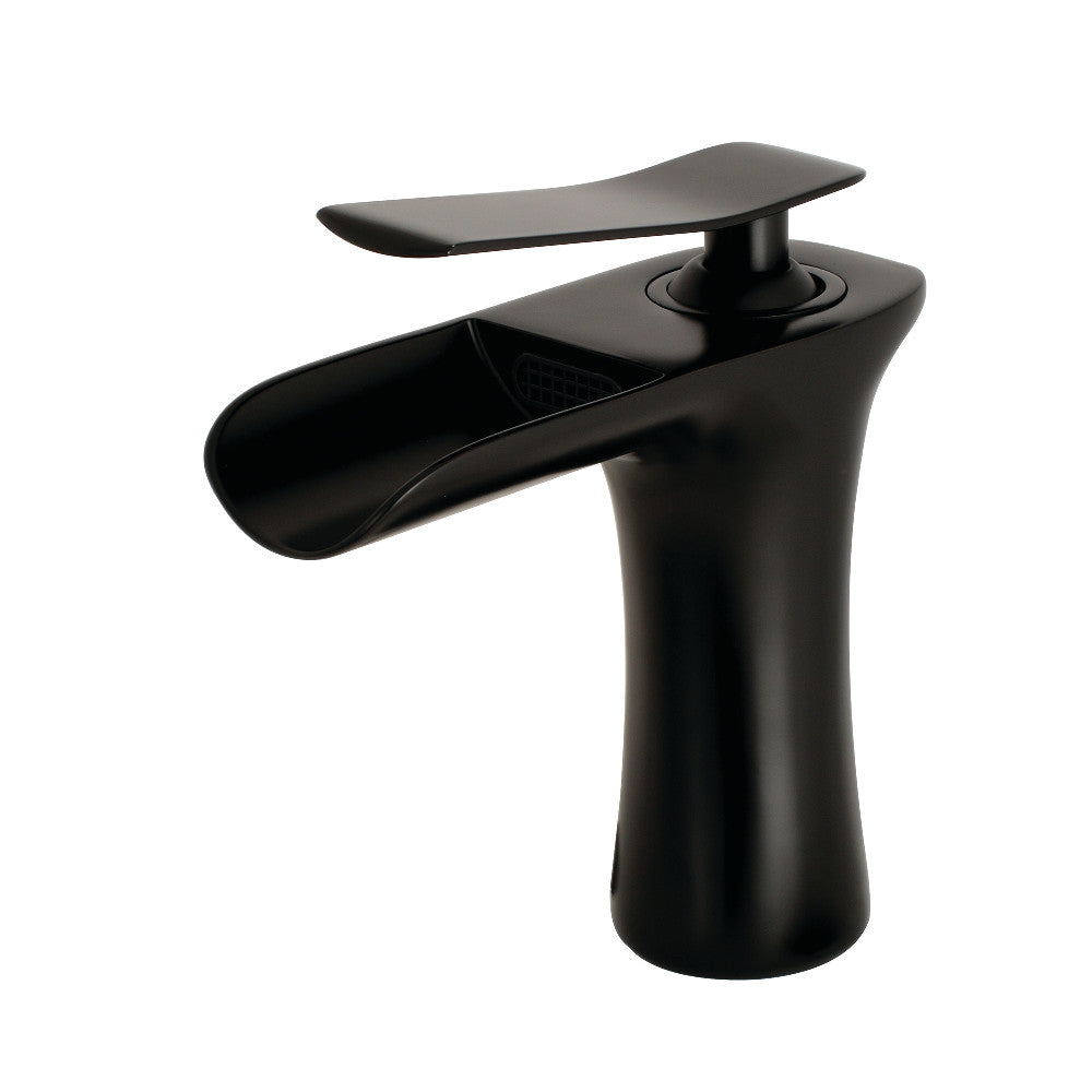 Fauceture LS8420QLL Executive Single-Handle Bathroom Faucet, Matte Black - BNGBath