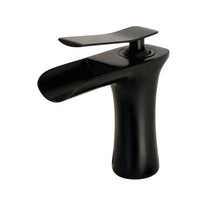 Thumbnail for Fauceture LS8420QLL Executive Single-Handle Bathroom Faucet, Matte Black - BNGBath
