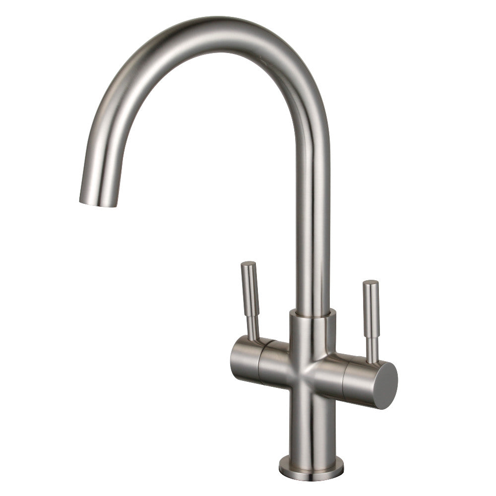 Fauceture LS8298DL Concord Single-Handle Vessel Faucet, Brushed Nickel - BNGBath