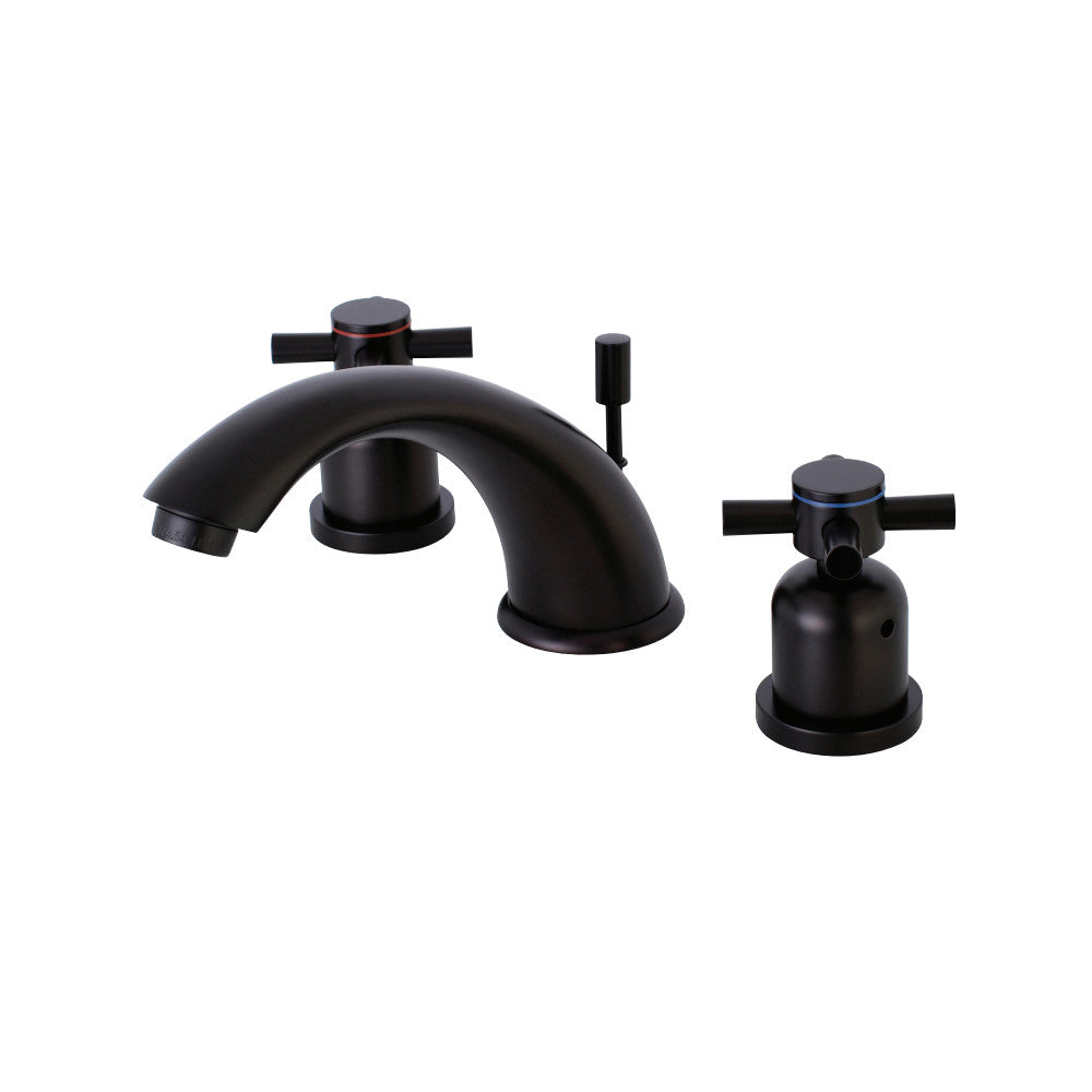Kingston Brass KB8965DX 8 in. Widespread Bathroom Faucet, Oil Rubbed Bronze - BNGBath