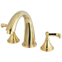 Thumbnail for Kingston Brass KS5362FL Royale Roman Tub Faucet, Polished Brass - BNGBath
