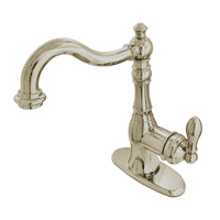 Thumbnail for Gourmetier GSY7735ACL Single-Handle Kitchen Faucet, Brushed Nickel - BNGBath