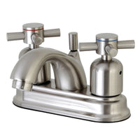 Thumbnail for Kingston Brass FB2608DX 4 in. Centerset Bathroom Faucet, Brushed Nickel - BNGBath