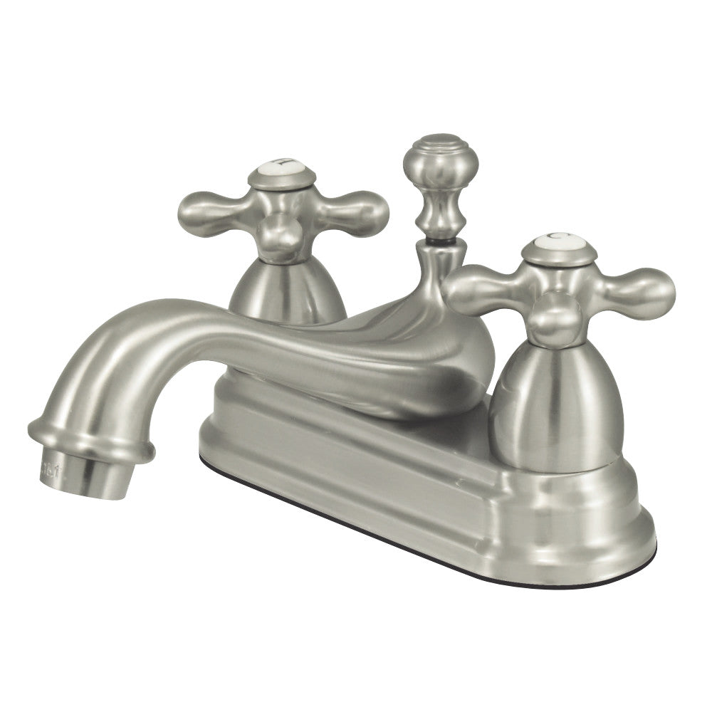 Kingston Brass KS3608AX 4 in. Centerset Bathroom Faucet, Brushed Nickel - BNGBath