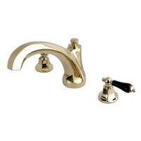Thumbnail for Kingston Brass KS4322PKL Duchess Roman Tub Faucet, Polished Brass - BNGBath