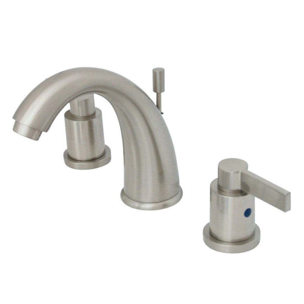 Kingston Brass KB8988NDL 8 in. Widespread Bathroom Faucet, Brushed Nickel - BNGBath