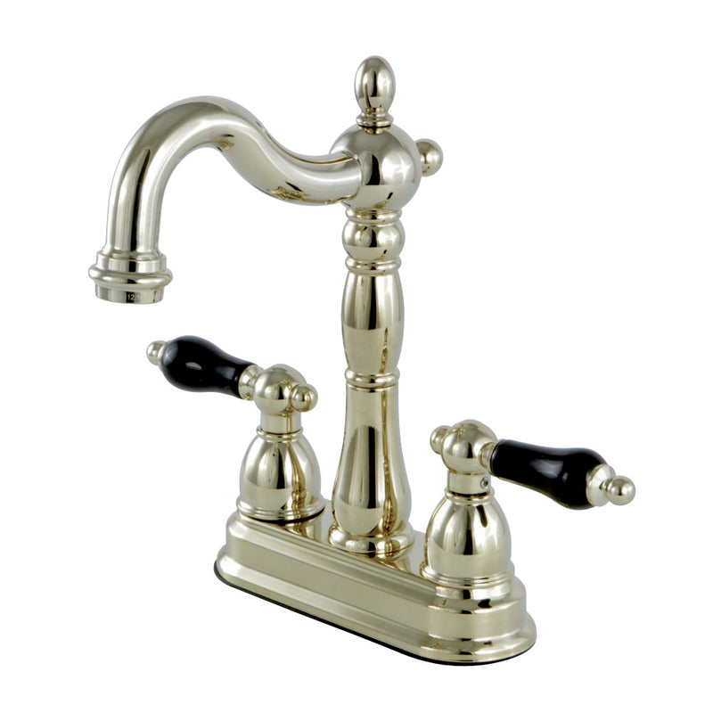 Kingston Brass KB1492PKL Duchess Two-Handle Bar Faucet, Polished Brass - BNGBath