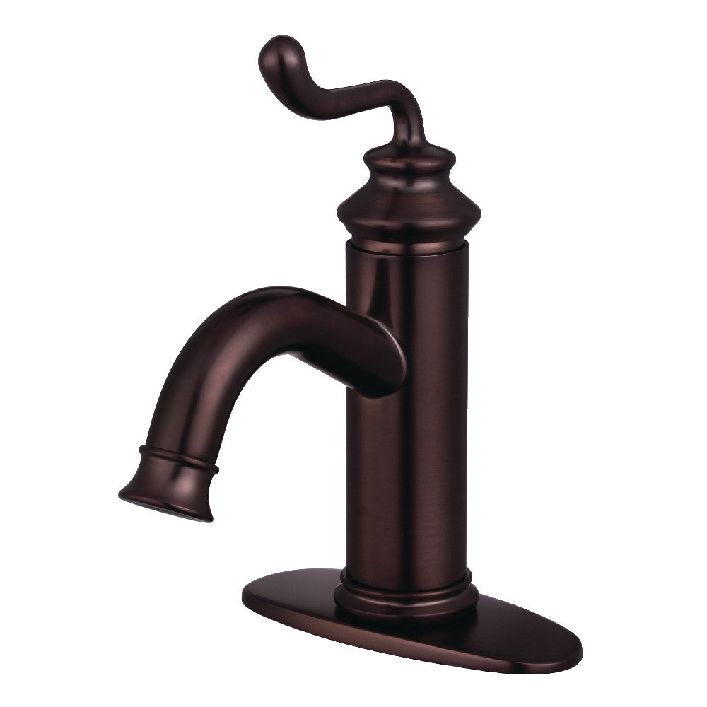 Fauceture LS5415RL Royale Single-Handle Monoblock Bathroom Faucet, Oil Rubbed Bronze - BNGBath