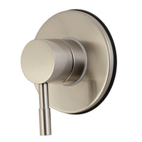 Thumbnail for Kingston Brass KS3038DL Concord 3-Way Diverter Valve with Trim Kit, Brushed Nickel - BNGBath