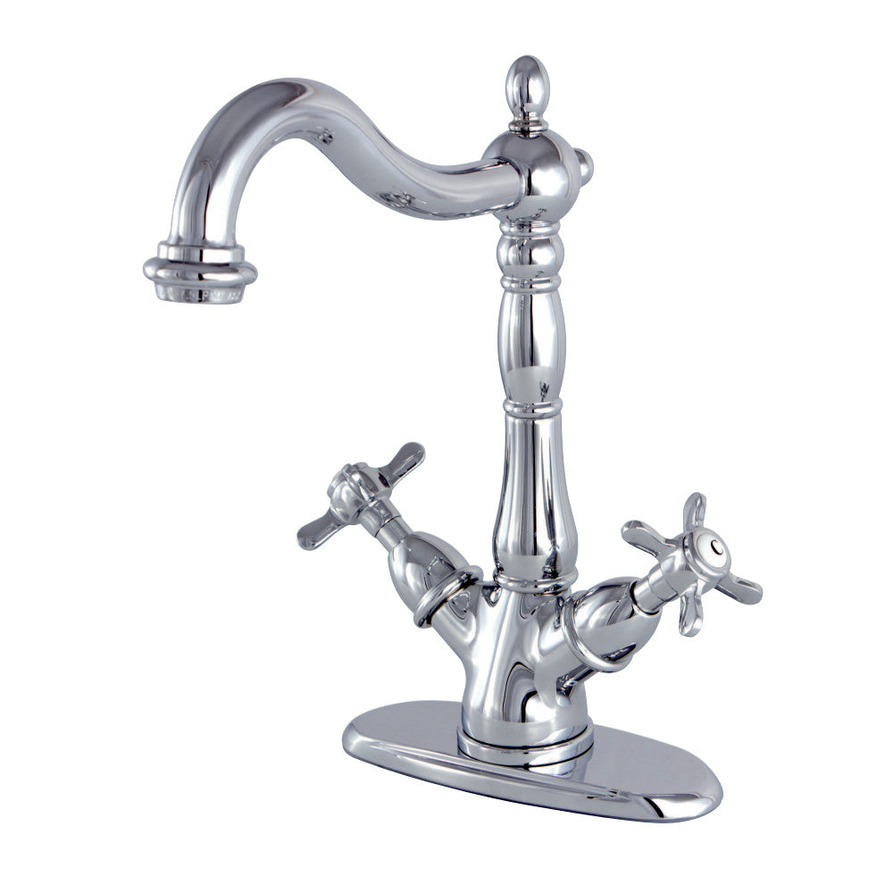 Kingston Brass KS1491BEX Vessel Sink Faucet, Polished Chrome - BNGBath