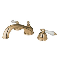 Thumbnail for Kingston Brass KS3352PL Vintage Roman Tub Faucet, Polished Brass - BNGBath