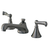 Thumbnail for Kingston Brass KS4478FL 8 in. Widespread Bathroom Faucet, Brushed Nickel - BNGBath