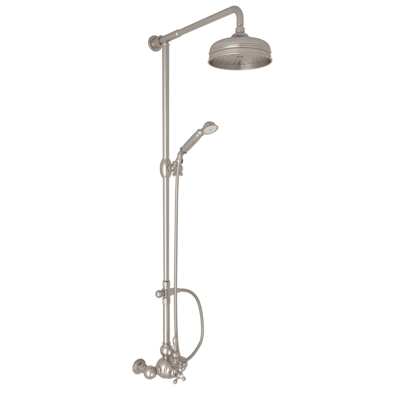 ROHL Arcana Exposed Wall Mount Thermostatic Shower with Volume Control - BNGBath