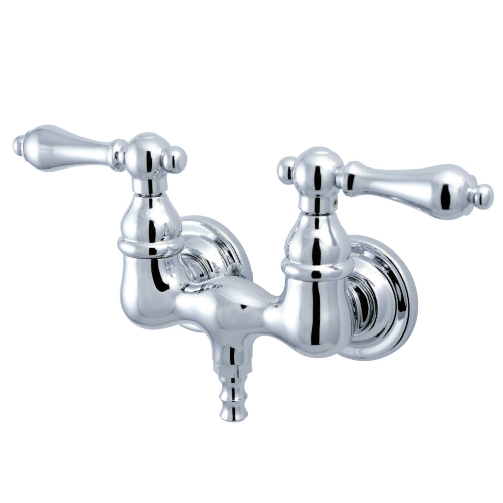Kingston Brass CC32T1 Vintage 3-3/8-Inch Wall Mount Tub Faucet, Polished Chrome - BNGBath