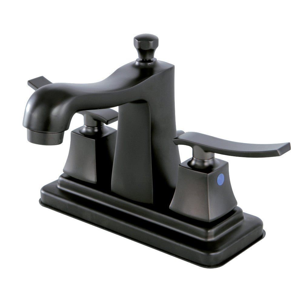 Kingston Brass FB4645JQL 4 in. Centerset Bathroom Faucet, Oil Rubbed Bronze - BNGBath