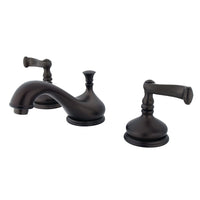 Thumbnail for Kingston Brass KS1165FL 8 in. Widespread Bathroom Faucet, Oil Rubbed Bronze - BNGBath