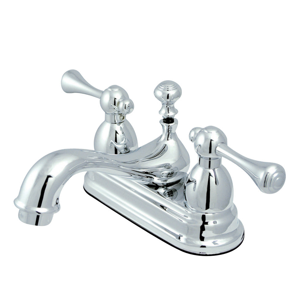 Kingston Brass KS3601BL 4 in. Centerset Bathroom Faucet, Polished Chrome - BNGBath