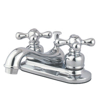 Thumbnail for Kingston Brass GKB601AX 4 in. Centerset Bathroom Faucet, Polished Chrome - BNGBath