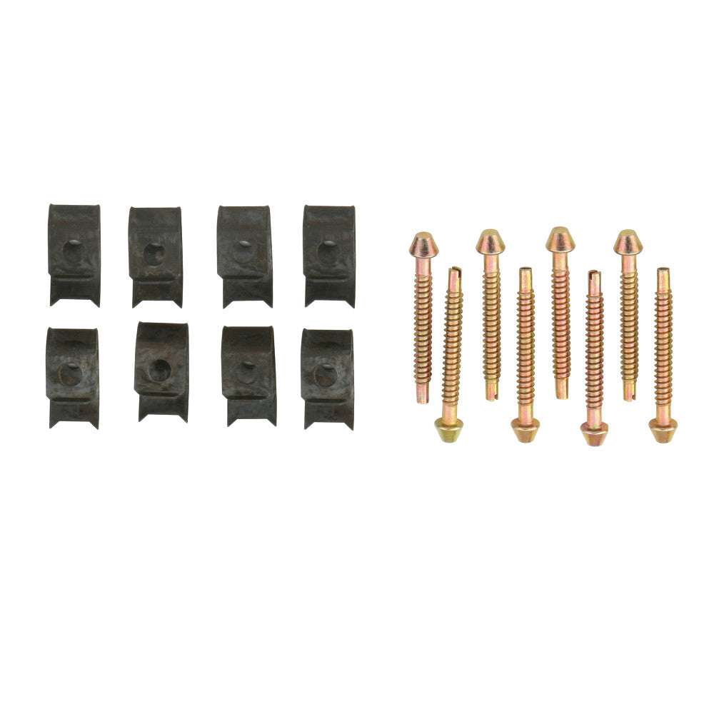 Kingston Brass KSHDWR8 Surface Mount Clip 8 Clips Pack - BNGBath