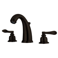 Thumbnail for Kingston Brass KB8985NFL 8 in. Widespread Bathroom Faucet, Oil Rubbed Bronze - BNGBath