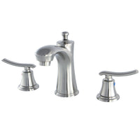 Thumbnail for Kingston Brass KB7968JL 8 in. Widespread Bathroom Faucet, Brushed Nickel - BNGBath