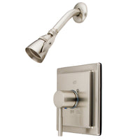 Thumbnail for Kingston Brass KB8658DLSO Shower Only, Brushed Nickel - BNGBath