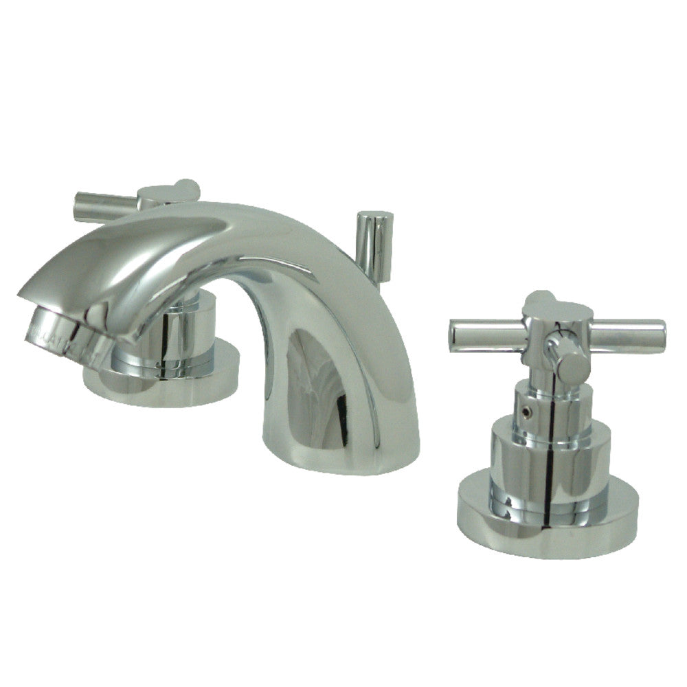 Kingston Brass KS2951EX Mini-Widespread Bathroom Faucet, Polished Chrome - BNGBath