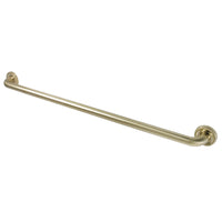 Thumbnail for Kingston Brass DR914367 Camelon 36-Inch X 1-1/4-Inch OD Grab Bar, Brushed Brass - BNGBath
