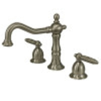 Thumbnail for Kingston Brass KS1978GL 8 in. Widespread Bathroom Faucet, Brushed Nickel - BNGBath