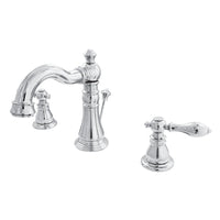 Thumbnail for Fauceture FSC1971ACL American Classic Widespread Bathroom Faucet, Polished Chrome - BNGBath